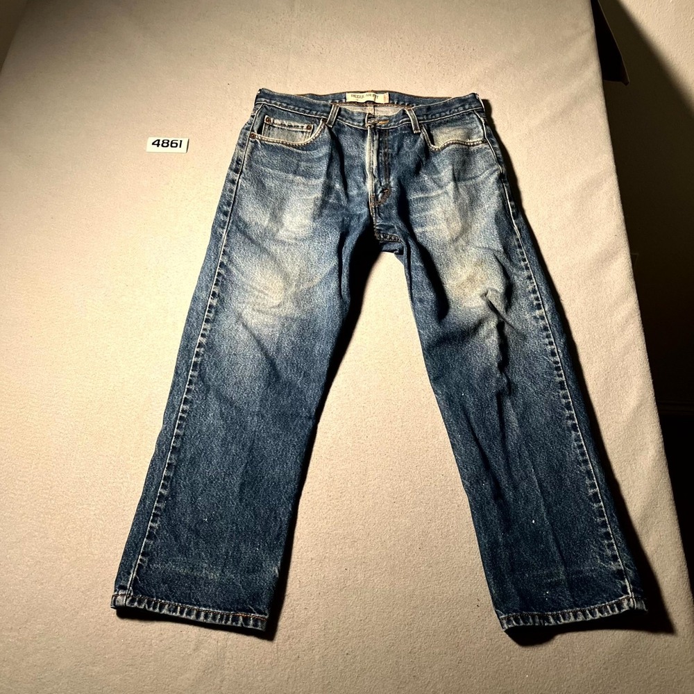 Y2K Levi's 505 Jeans‎ Mens 36x29 Blue Denim Medium Wash Regular Fit